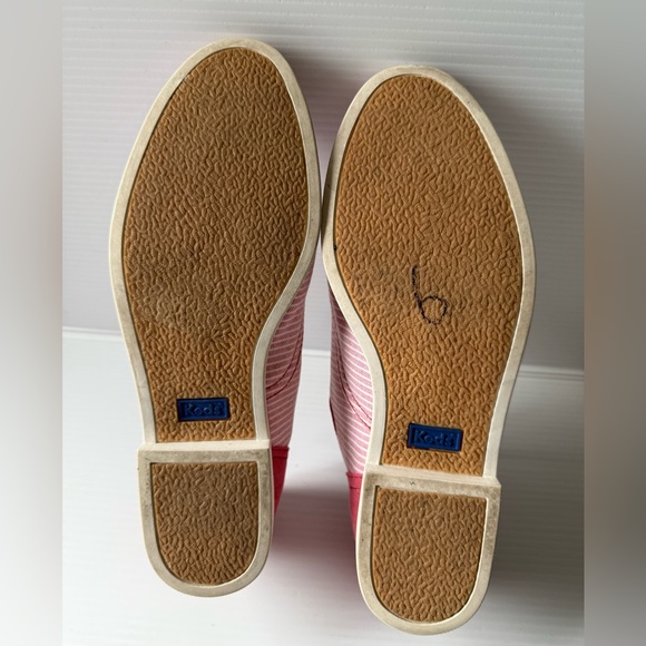 Women's Keds Sneakers, Red and White, Size 7.5 - Picture 7 of 8